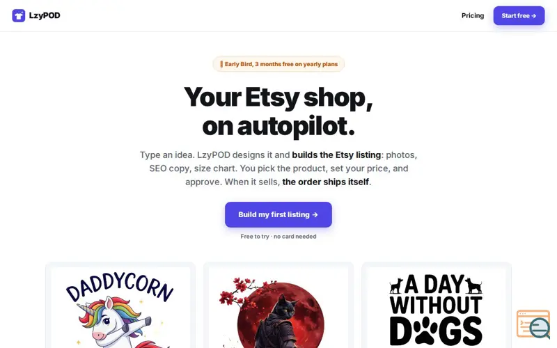 Screenshot of LzyPOD