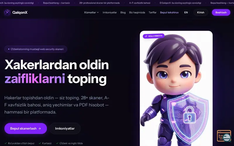 Screenshot of QalqonX