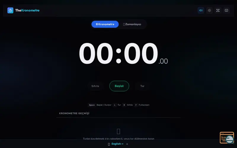 Screenshot of TheKronometre