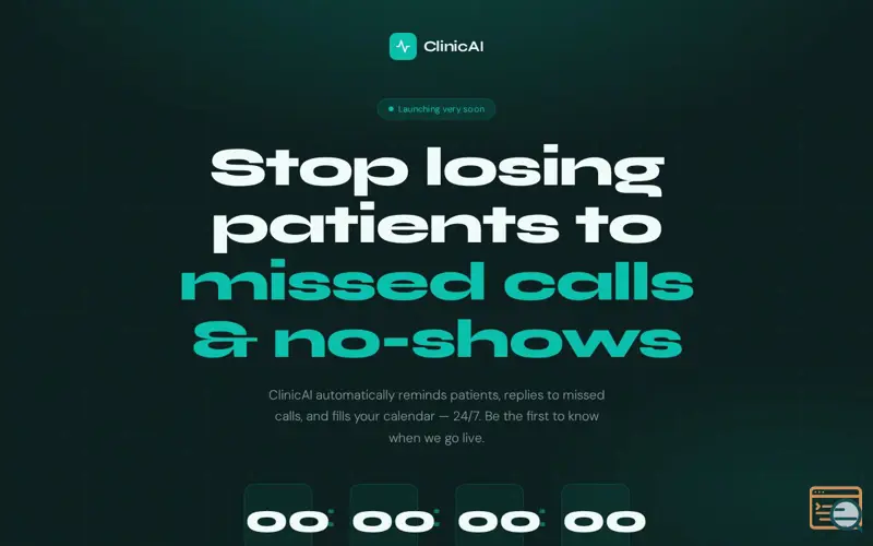 Screenshot of ClinicWave