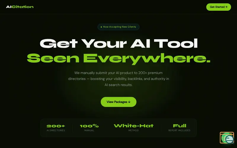 Screenshot of AI Citation
