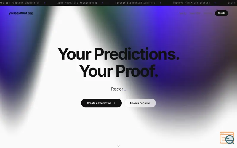 Screenshot of yousaidthat.org