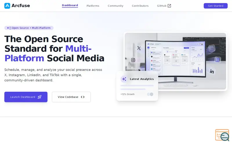 Screenshot of Arcfuse