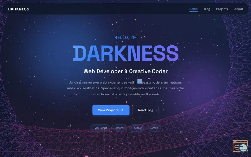 Screenshot of Darkness