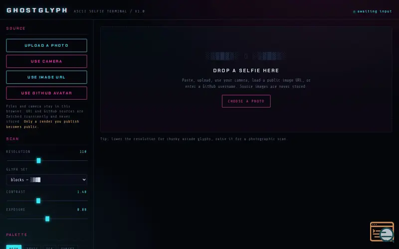 Screenshot of Ghostglyph