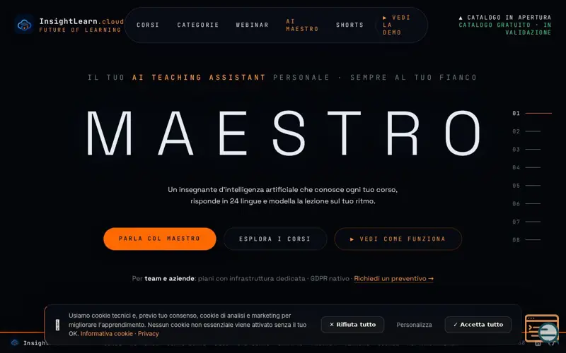 Screenshot of InsightLearn