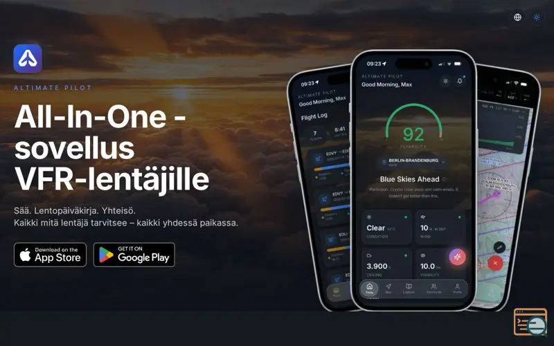 Screenshot of Altimate Pilot