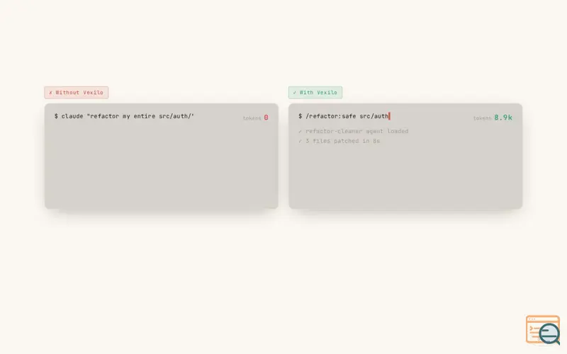 Screenshot of Vexilo