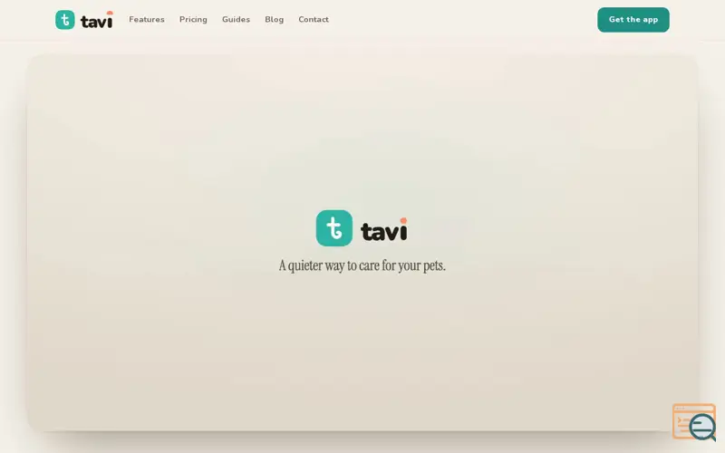 Screenshot of Tavi