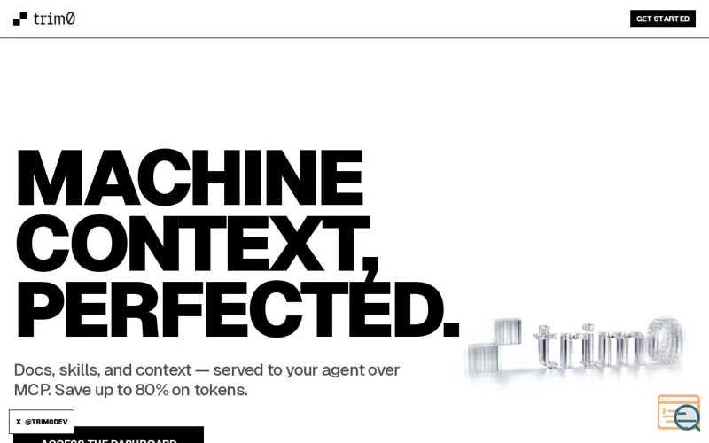 Screenshot of trim0 MCP
