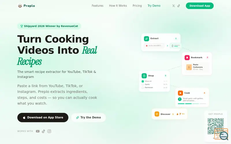 Screenshot of Preplo