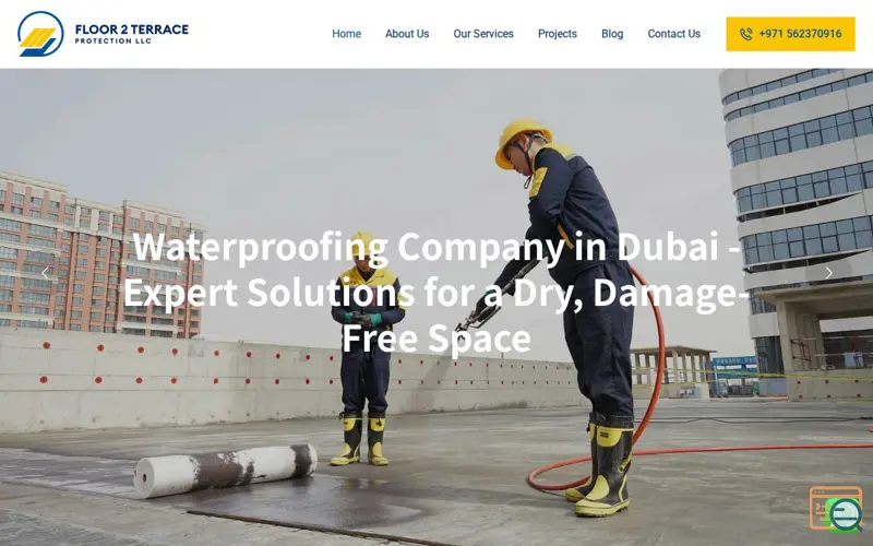 Screenshot of  FLOOR 2 TERRACE PROTECTION LLC