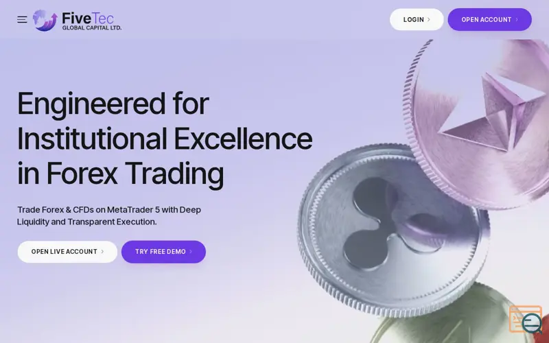 Screenshot of FiveTec Global Capital