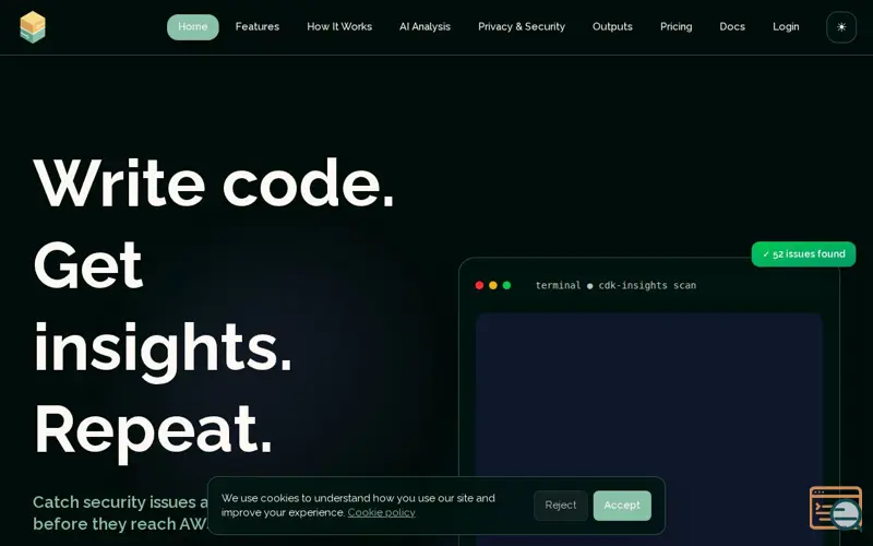 Screenshot of CDK Insights