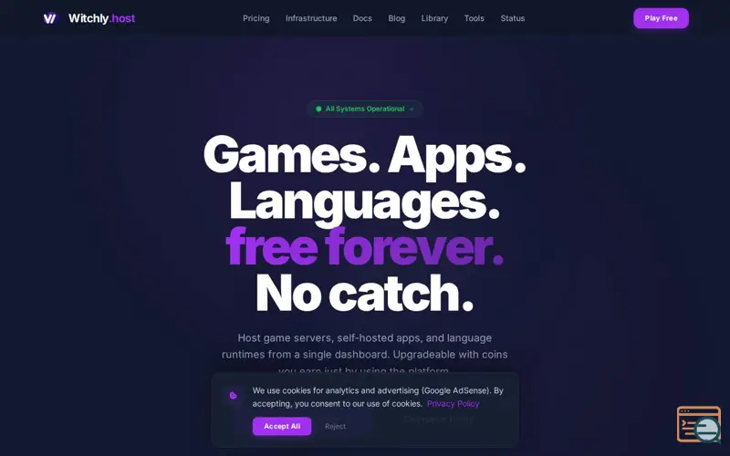Screenshot of Witchly