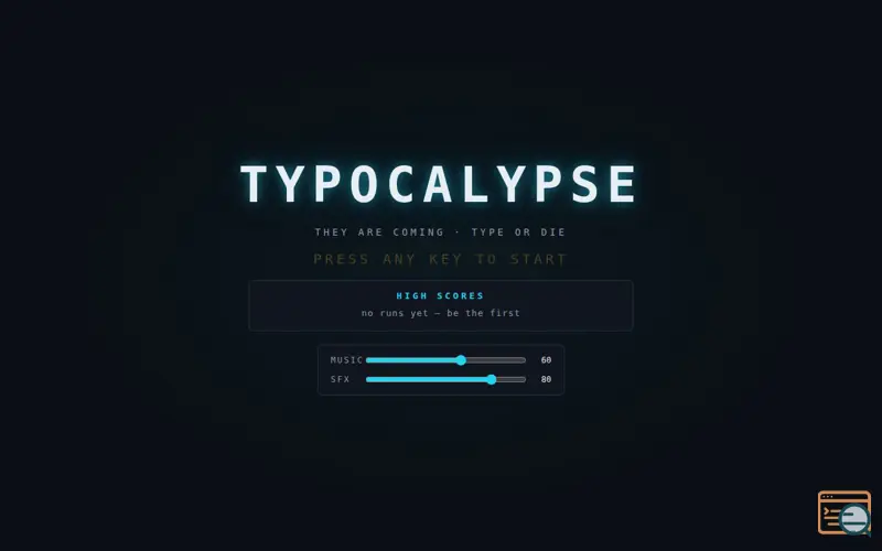 Screenshot of Typocalypse