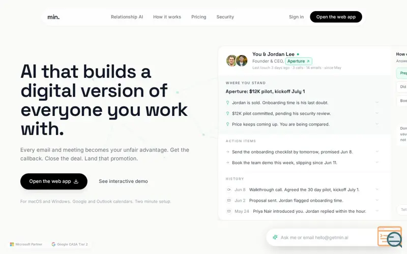 Screenshot of min.