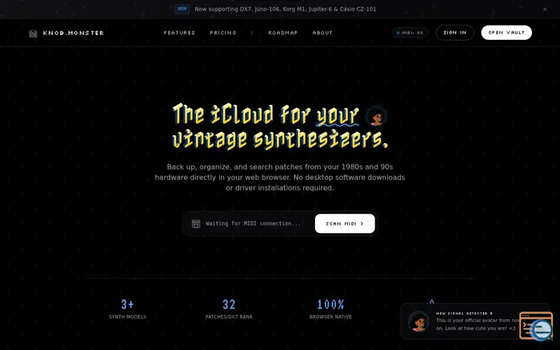 Screenshot of Knob