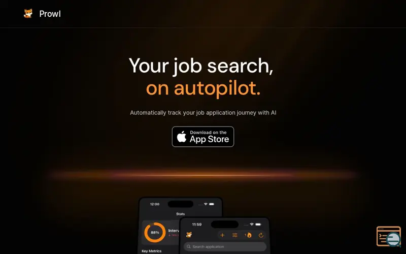 Screenshot of Prowl