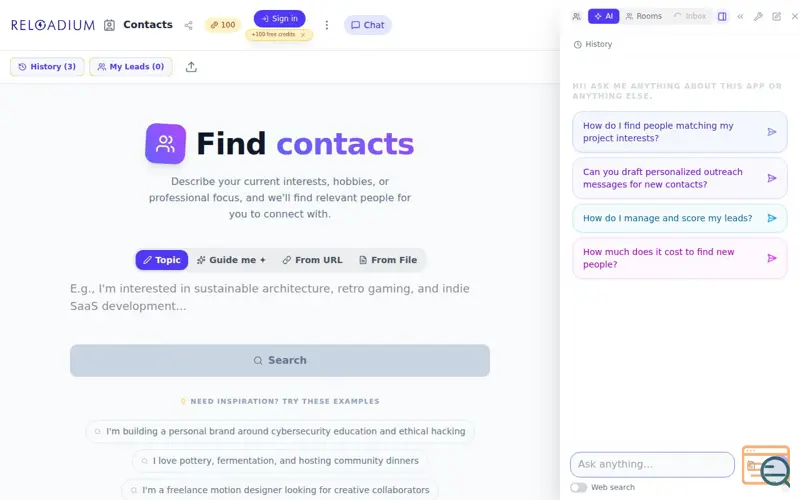 Screenshot of Reloadium