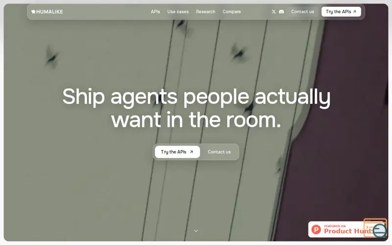 Screenshot of Humalike