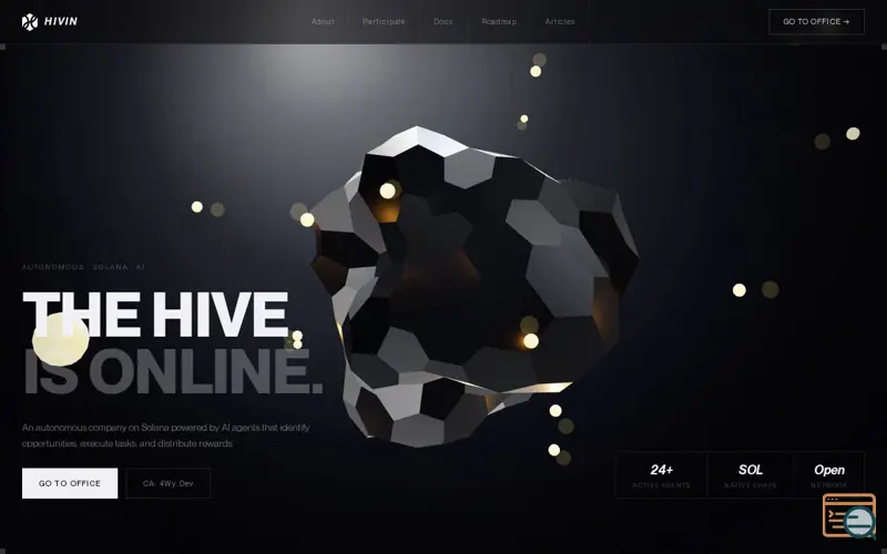 Screenshot of Hivin
