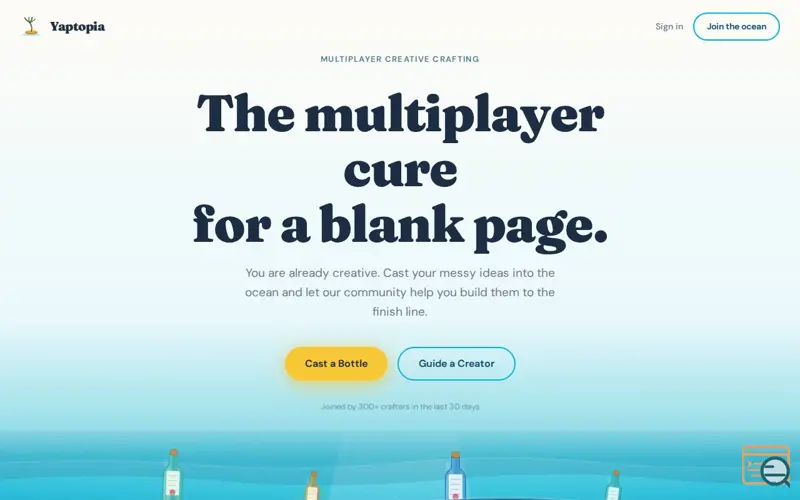 Screenshot of Yaptopia