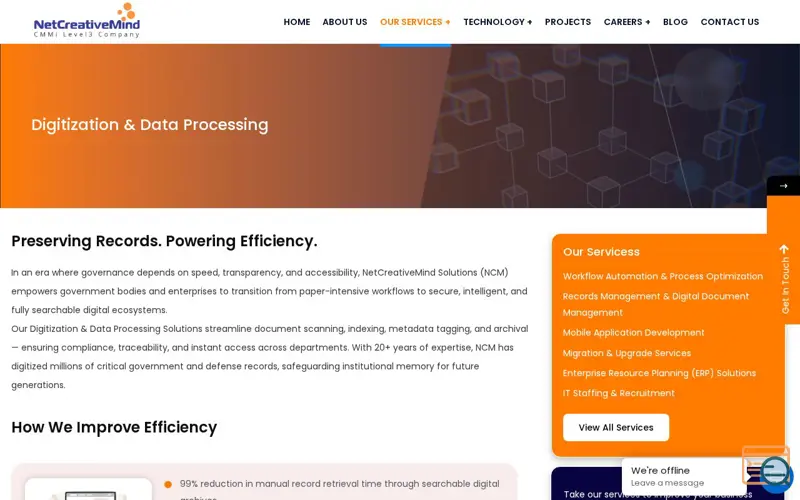 Screenshot of Netcreativemind