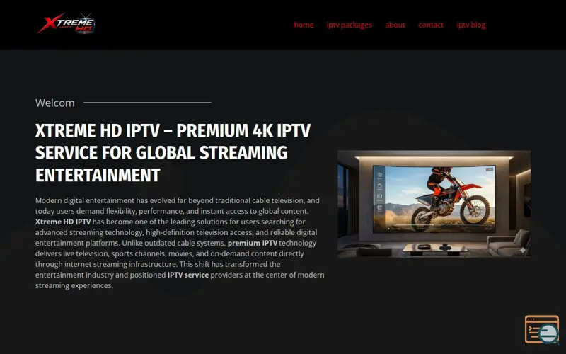 Screenshot of Xtreme Hd Iptv