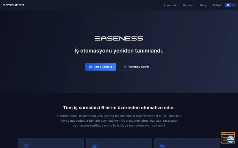 Screenshot of Easeness