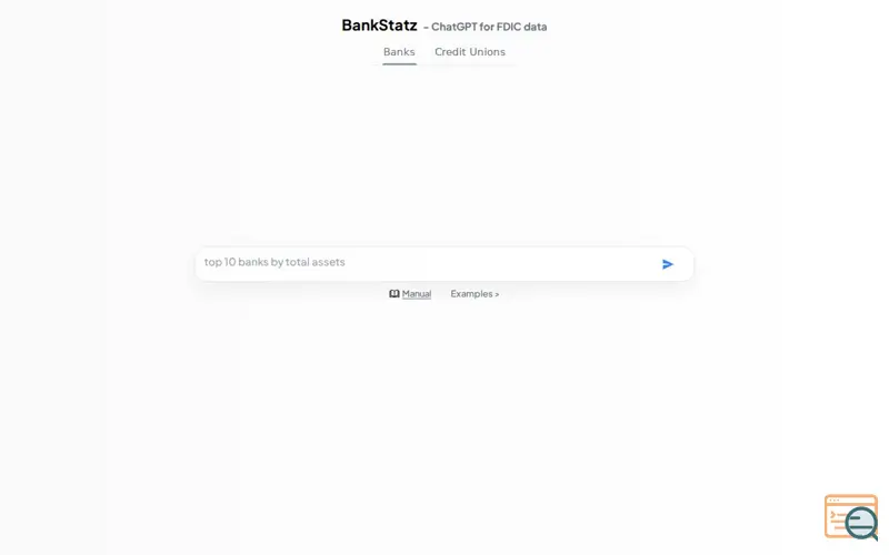 Screenshot of BankStatz
