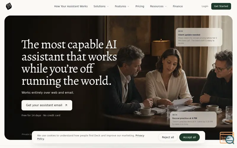 Screenshot of Deck