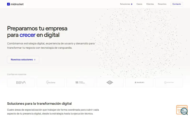 Screenshot of Midrocket