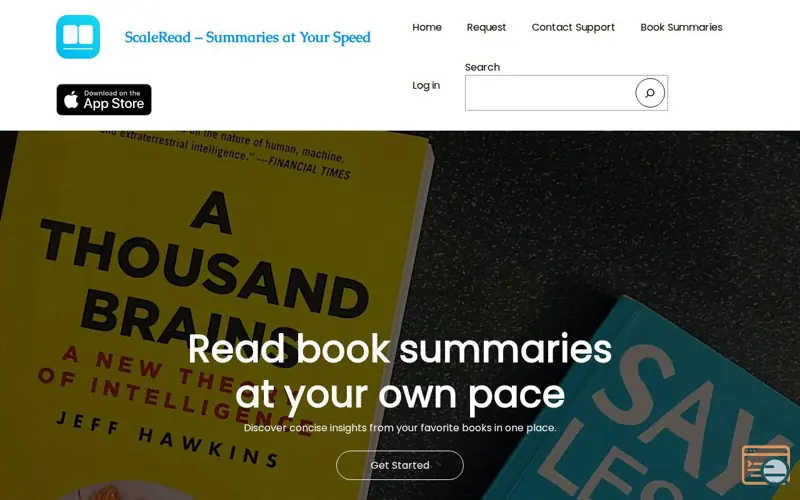 Screenshot of ScaleRead