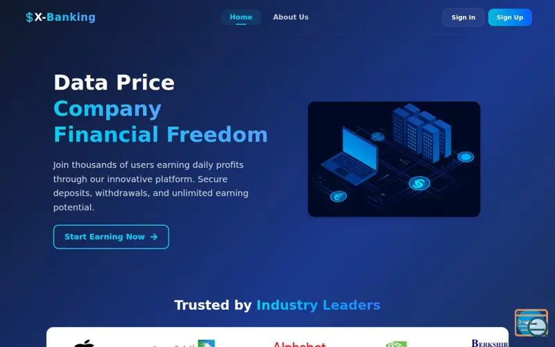 Screenshot of Data Price Company Ltd