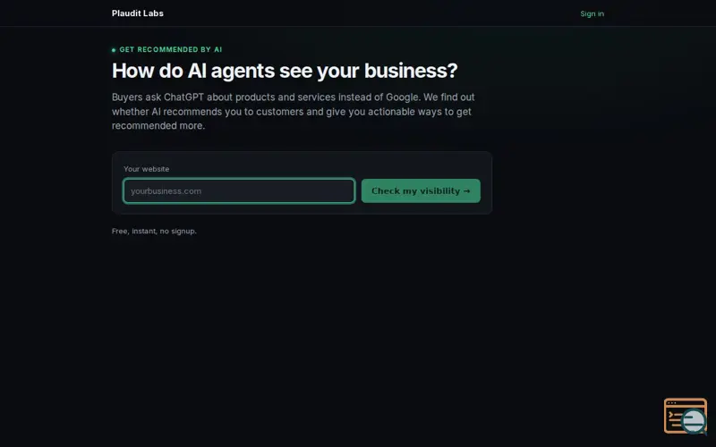 Screenshot of Plauditlabs