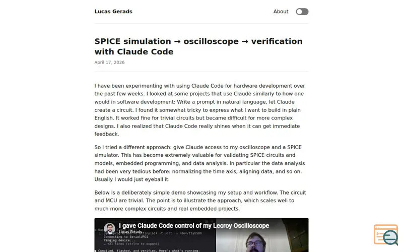 Screenshot of Lucasgerads