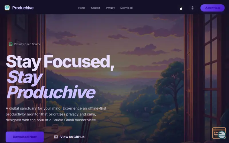 Screenshot of Produchive