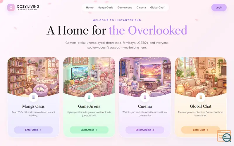 Screenshot of InstantFriend