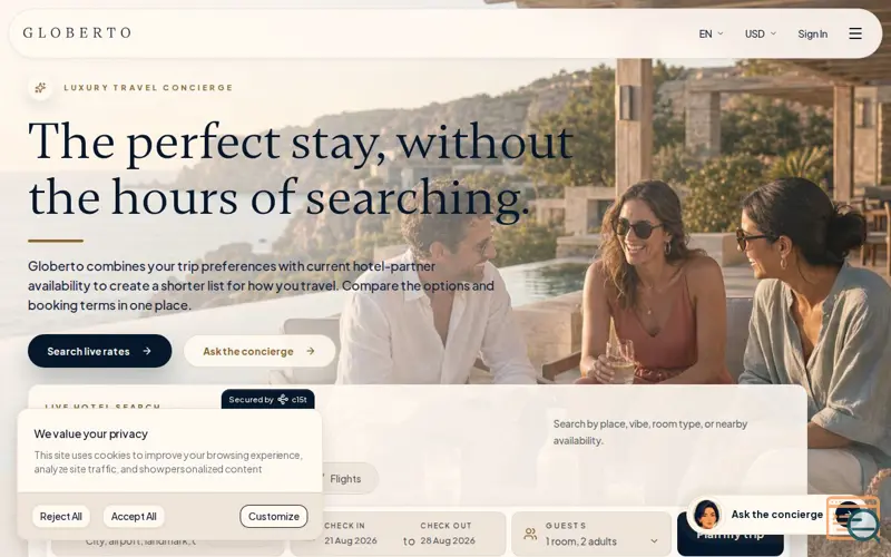 Screenshot of Globerto
