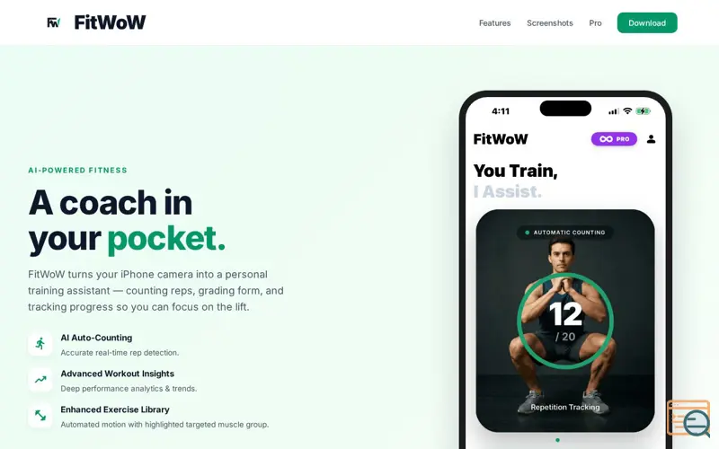 Screenshot of FitWoW