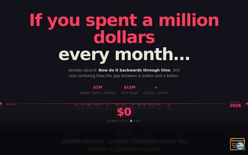 Screenshot of Indiepixel, a launch using Manitu