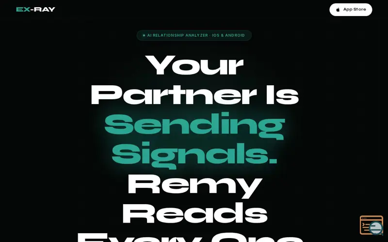 Screenshot of EX-Ray: Relationship Analyzer