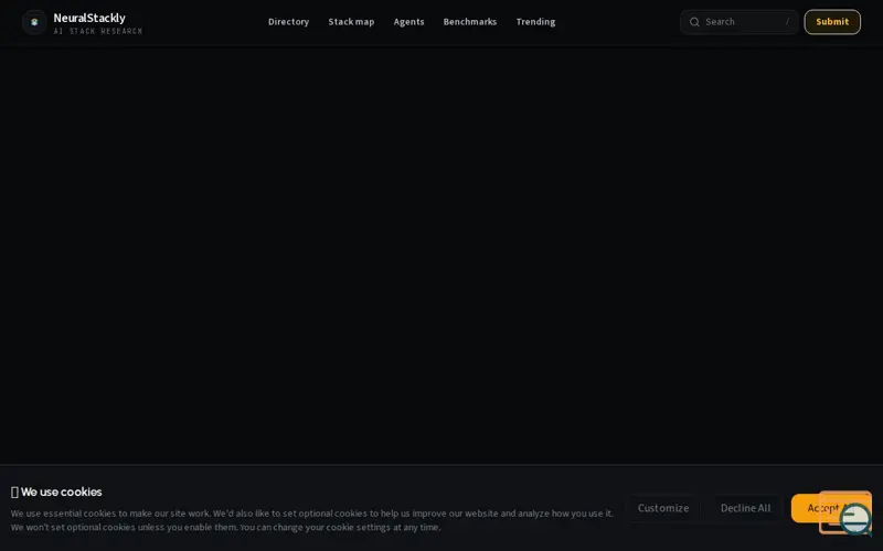 Screenshot of NeuralStackly