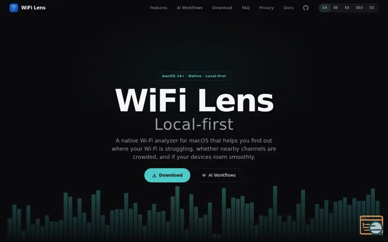 Screenshot of WiFi Lens