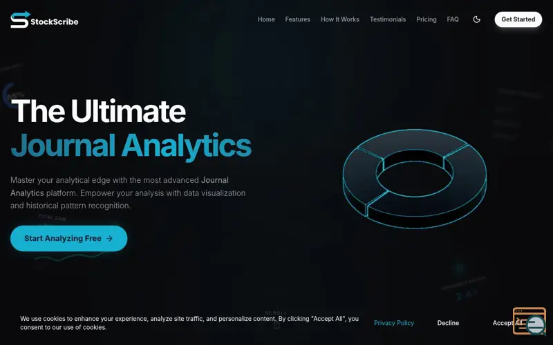 Screenshot of Stock Scribe