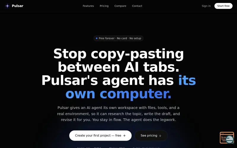 Screenshot of Pulsarbot