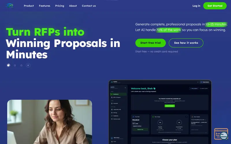 Screenshot of GenPro