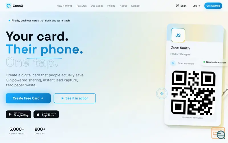 Screenshot of ConnQ