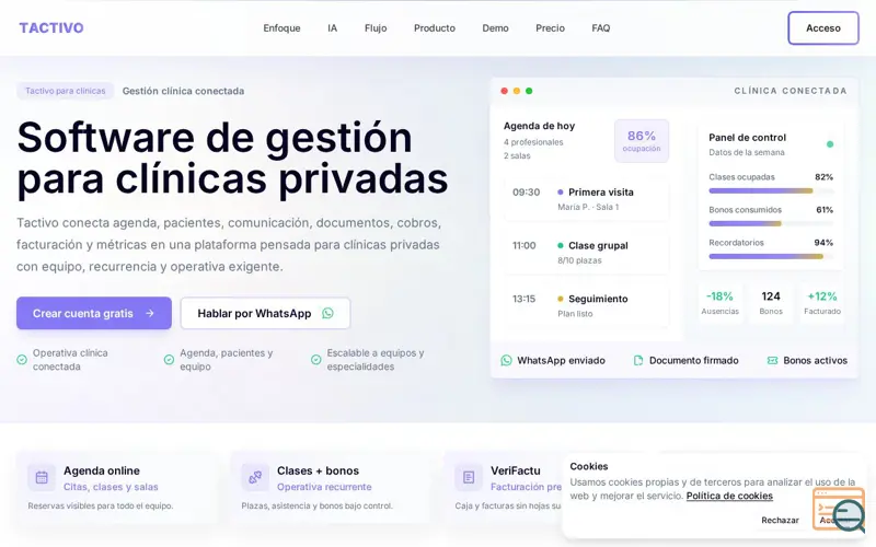 Screenshot of Tactivo